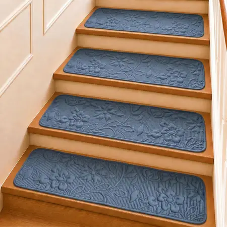 Non Slip Extra Wide Stair Treads for Wooden Steps Indoor